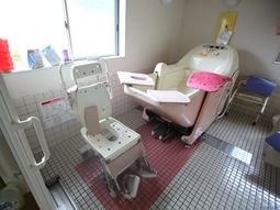 特殊浴槽のある部屋