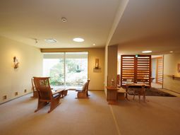 温かみのある休憩室