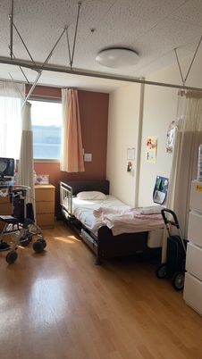 ベッドがある居室