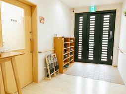 明るいエントランス