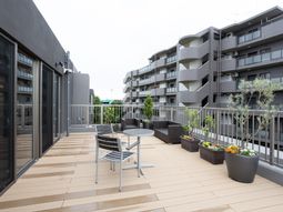 快適なテラスエリア