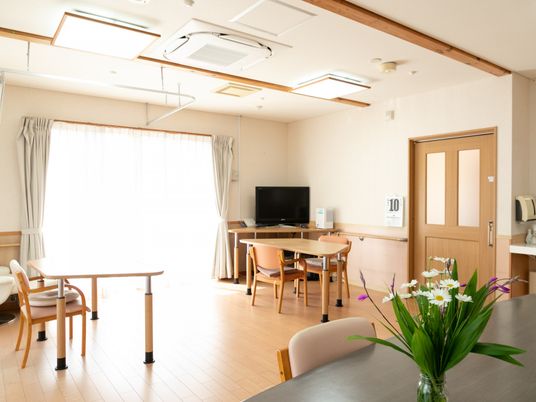 日差し溢れる居室