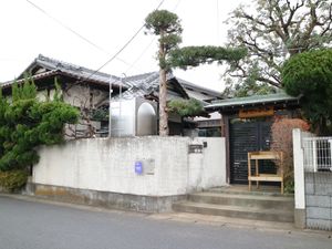 和風のエントランス