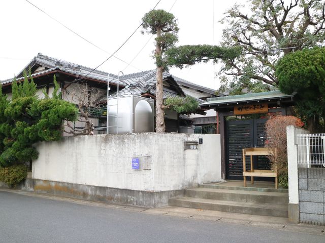 和風のエントランス
