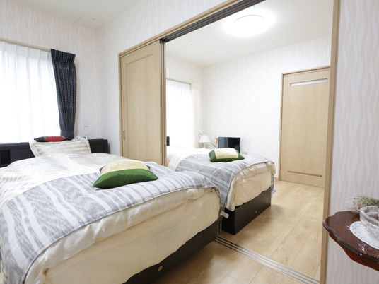 ゆったりした居室の様子