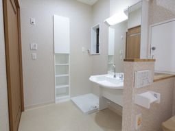 洗面台が整った洗面所