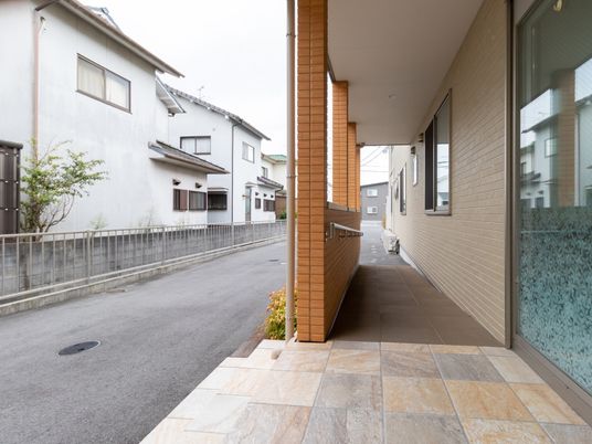 バリアフリーの通路