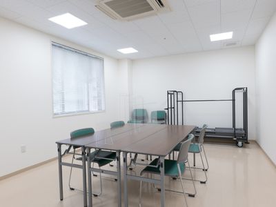 清潔感のある多目的室