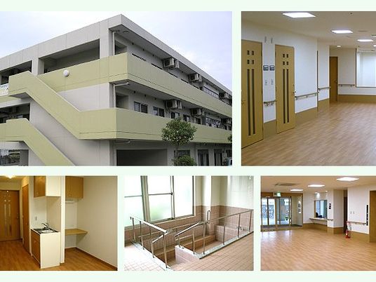 廊下と各室の出入口  