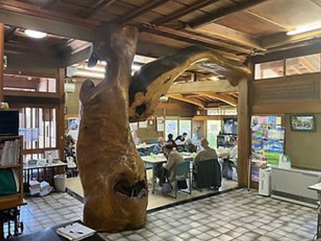 みんなが集うスペース 食堂 自然光が差し込む広々としたスペースです。テーブルを囲んで会話を楽しむことができます。