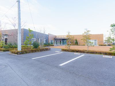 ゆとりのあるエントランス景色