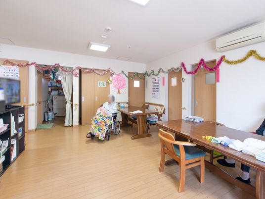 共有スペース、車椅子利用者