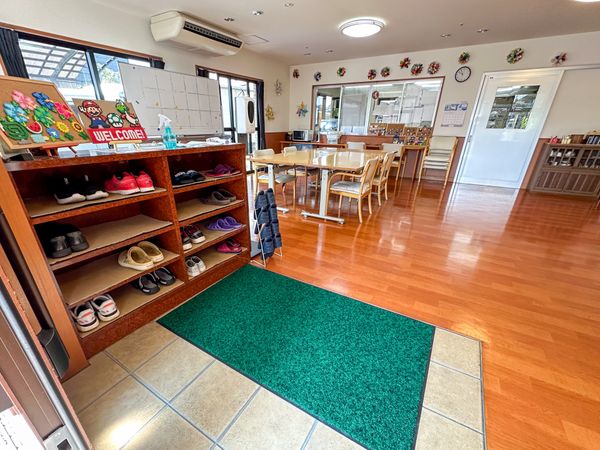 居心地の良いエントランス