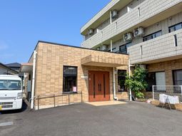 ゆったりとしたエントランス