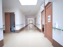 明るい廊下と清潔感