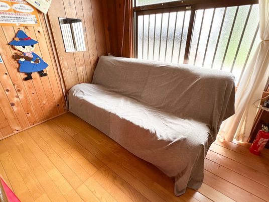 柔らかな光の洋室