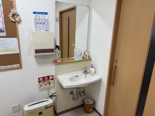 清潔で整った洗面台
