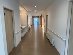 広々とした廊下
