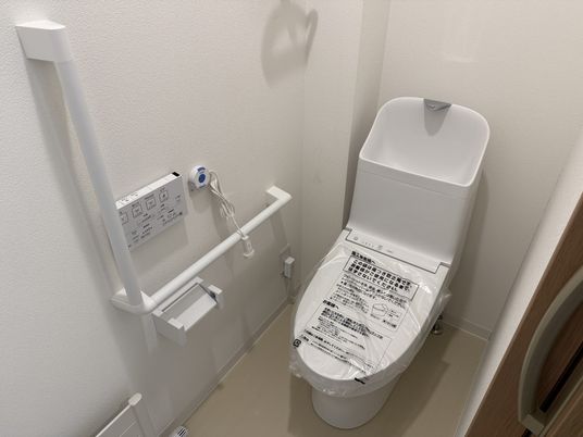 機能的なトイレ