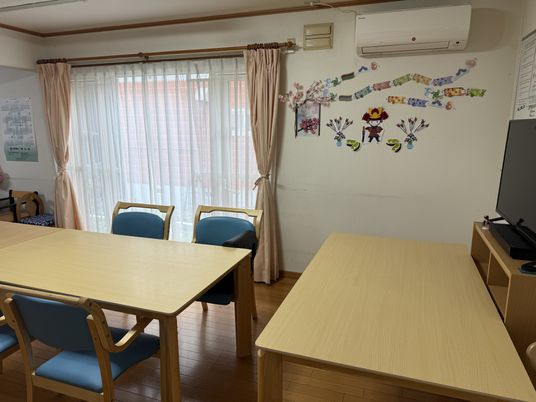 自然光が入る居室