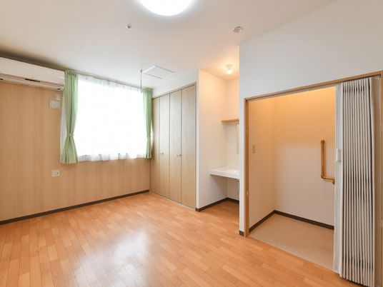 職員が活動する居室
