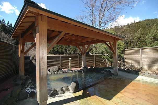 自然豊かな露天風呂