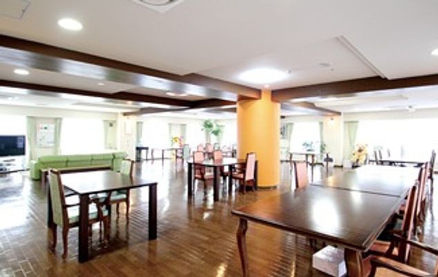 広々とした共有スペース