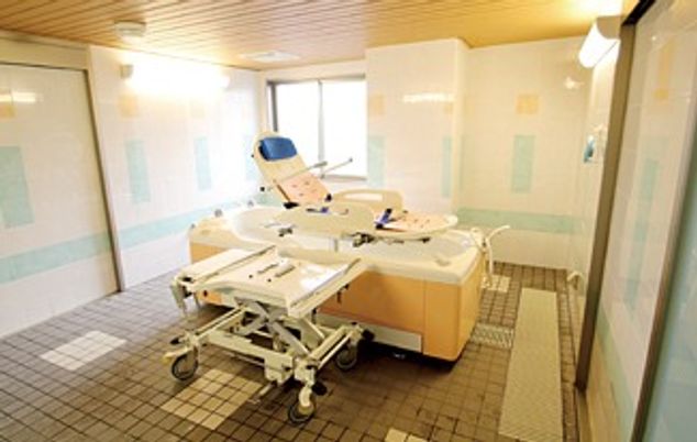 快適な環境の浴室