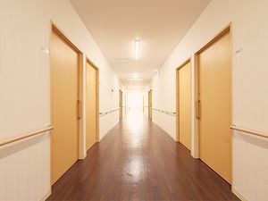 清潔な廊下の風景