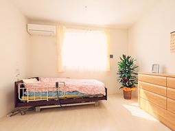 明るい個室居室