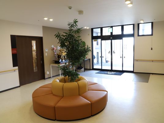 居心地の良いエントランス