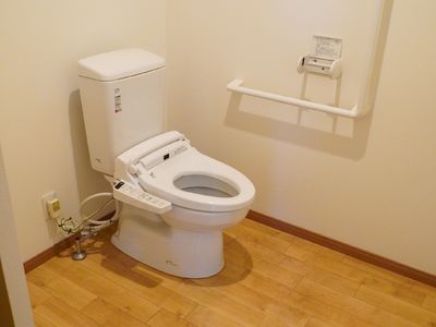快適な設備のトイレ