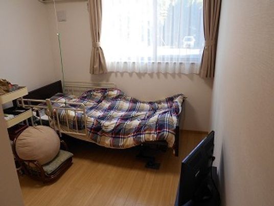 整備された居室の介護