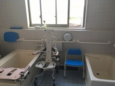 快適なケア環境の浴室