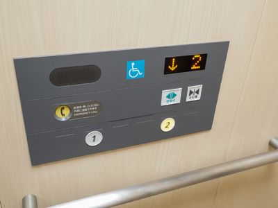 エレベーターの案内設備