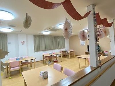 ゆったりしたスタッフ休憩室