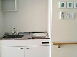 キッチンの綺麗な一角