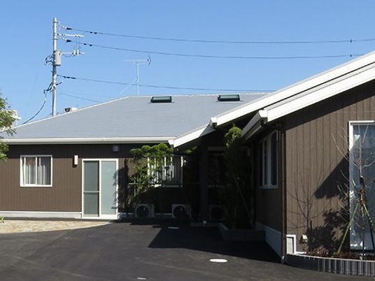 平屋の建物外観  