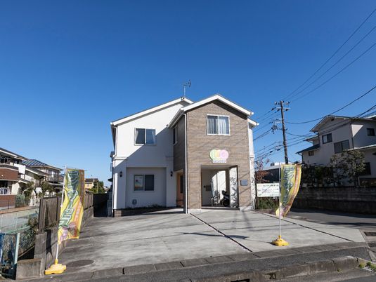 キレイな居宅の外観