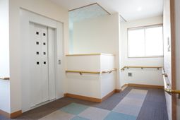 清潔感のある廊下