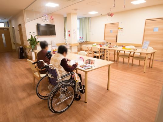 利用者の憩いの食堂