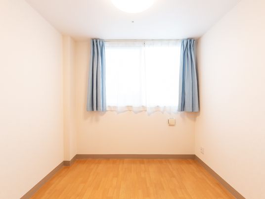 清潔感ある居室の一角