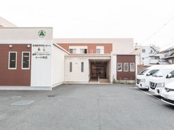 ゆったりとしたエントランス