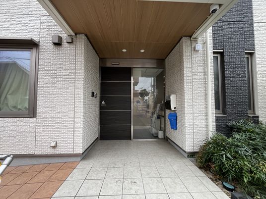 広々とした入口