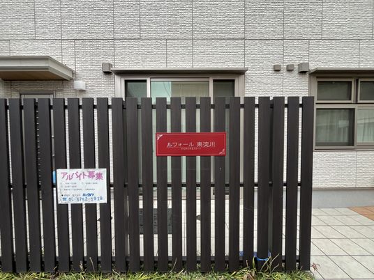 外観の看板