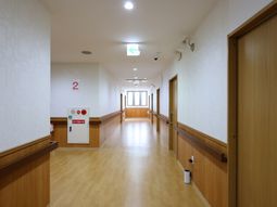 清潔な廊下の様子