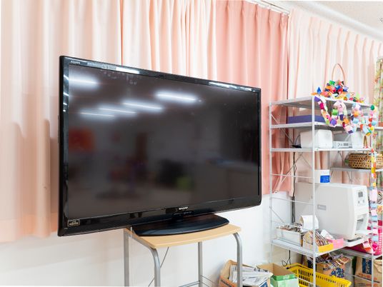 憩いのテレビスペース