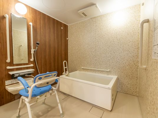 安全なバリアフリー浴室