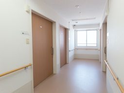 明るい廊下