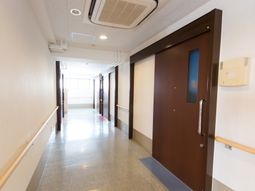 清潔感のある廊下